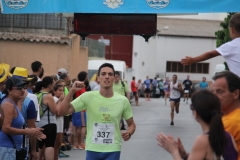 GANADOR MANUEL RODRIGUEZ AL LLEGAR A META CARRERA DE LA VEGA ALMUÑECAR 16