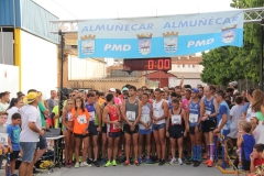 PREPARADOS PARA LA SALIDA CARRERA DE LA VEGA ALMUÑECAR 16