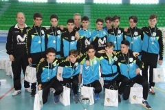 INTER MOVISTAR CADETE TERCER CLASIFICADO TORNEO 16