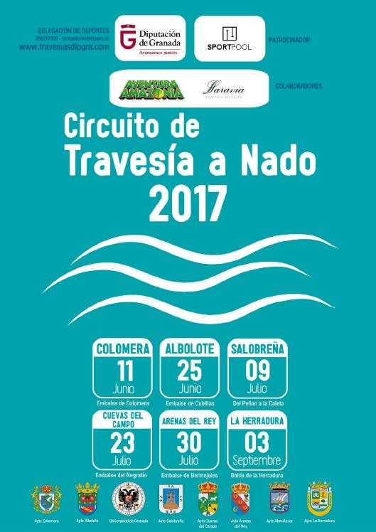 CARTEL DE CIRCUITO DE TRAVESIA A NADO 2017