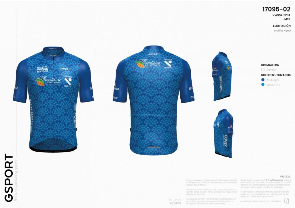 Maillot Elite Women Almuñécar La Herradura