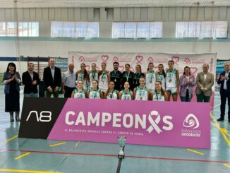 Córdoba Campeona Andalucía A8 Baloncesto Cadete femenino en Almuñécar