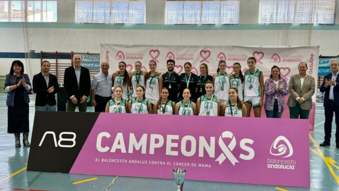 Córdoba Campeona Andalucía A8 Baloncesto Cadete femenino en Almuñécar