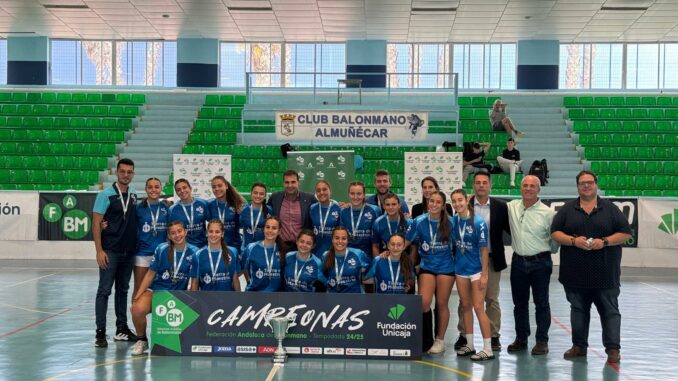 Málaga gana el Campeonato Andalucía Cadete Balonmano en Almuñécar