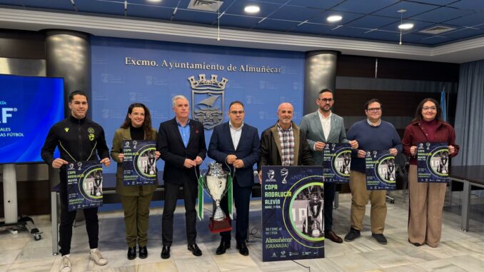 Almuñécar acogerá la Copa de Andalucía de Fútbol Alevín masculina y femenina del 30 de enero al 2 de febrero