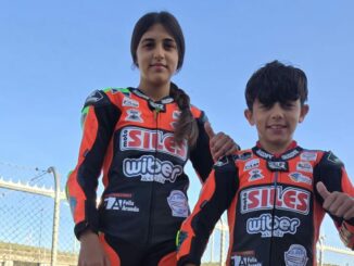 Los pilotos de La Herradura, Ángela y Juan Puertas, inician la temporada en el Campeonato de Andalucía de Minivelocidad 2025