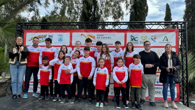 Almuñécar abre con éxito la Copa de España de BMX Racing 2025 con más de una veintena de podios locales