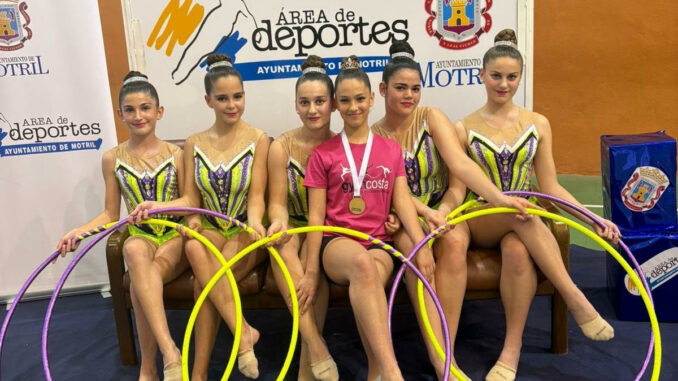Dos podios para el Club Gymcosta Almuñécar en el Circuito Provincial de Gimnasia Rítmica de la Diputación de Granada Dos podios para el Club Gymcosta Almuñécar en el Circuito Provincial de Gimnasia Rítmica de la Diputación de Granada