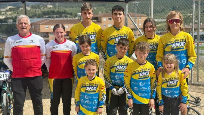 El Show Time BMX Almuñécar suma diez podios en la Copa de España disputada en la localidad alicantina de Alcoy
