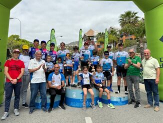 Éxito de participación en el XXXIII Memorial David González de Almuñécar con cerca de 150 ciclistas FOTO 1
