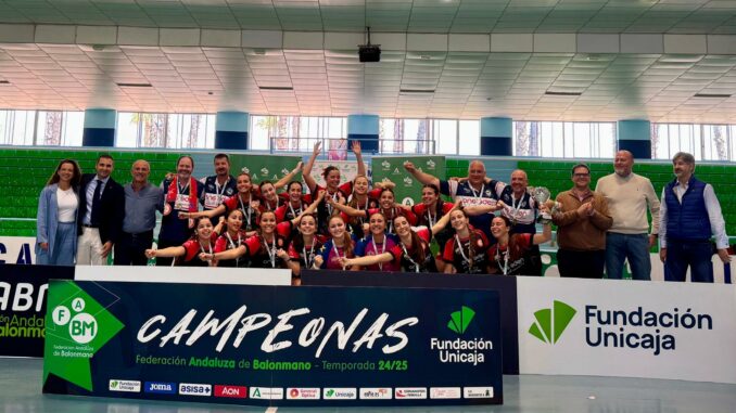 Mijas se proclama campeona de Andalucía en el CADEBA cadete femenino de balonmano celebrado en Almuñécar Mijas se proclama campeona de Andalucía en el CADEBA cadete femenino de balonmano celebrado en Almuñécar