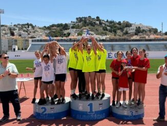El Estadio Municipal “Francisco Bonet” de Almuñécar acogió la final del XI Atletismo Escolar con la participación de cerca de 400 alumnos de primaria