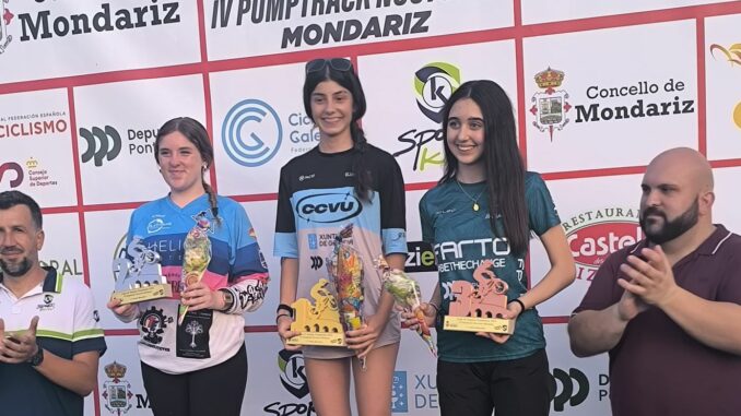 La piloto del RM Bike Team Almuñécar, Yurena García Aguilar, subcampeona de la Copa de España de Pump Track en Mondariz