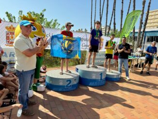 Unos 220 nadadores se lanzan a la Piscina Municipal de Almuñécar para disputar la final del Circuito Provincial de Natación de Invierno 2025