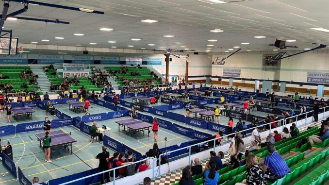 Imagen archivo torneo tenis de mesa en el pabellón muncipal de deportes Antonio Marina Almuñécar Imagen archivo torneo tenis de mesa en el pabellón municipal de deportes Antonio Marina Almuñécar