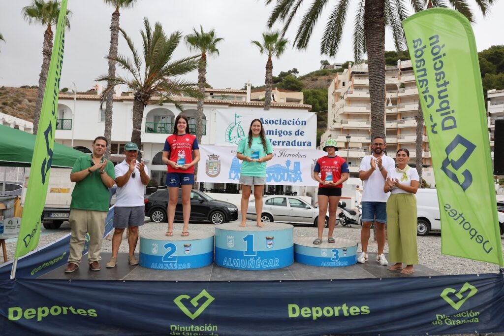 Podio Travesía A Nado La Herradura 2025