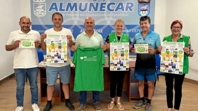 El barrio de Almuñécar, Torrecuevas celebra senderismo “Por un futuro sin cáncer”