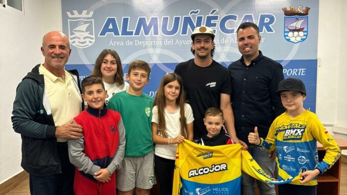 Alejandro Alcojor nuevo entrenador de la escuela municipal de BMX Almuñécar
