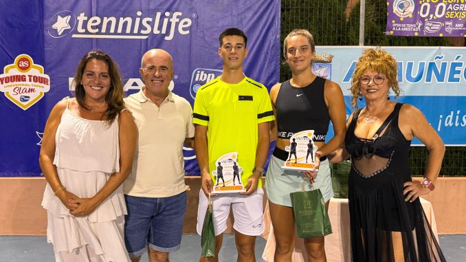 Laura Martínez y Agustín Siancha campeones del XXII Open Tenis de la Amistad de Almuñécar